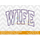 Wife Arched Applique Embroidery