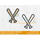 Baseball Bats - Filled and Outline Versions