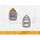 Glue Bottle - Filled and Outline Versions