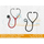 Stethoscope - Filled and Outline Versions