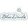 Blue Devils Applique Script Zig Zag Snap Shot