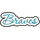 Braves Applique Script Satin Snap Shot