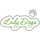 Lady Dogs Applique Script Zig Zag Snap Shot