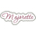 Majorette Applique Script Zig Zag Snap Shot