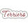 Terriers Applique Script Zig Zag Snap Shot