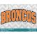 Broncos Arched SVG