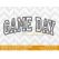 Game Day Applique Arched Embroidery