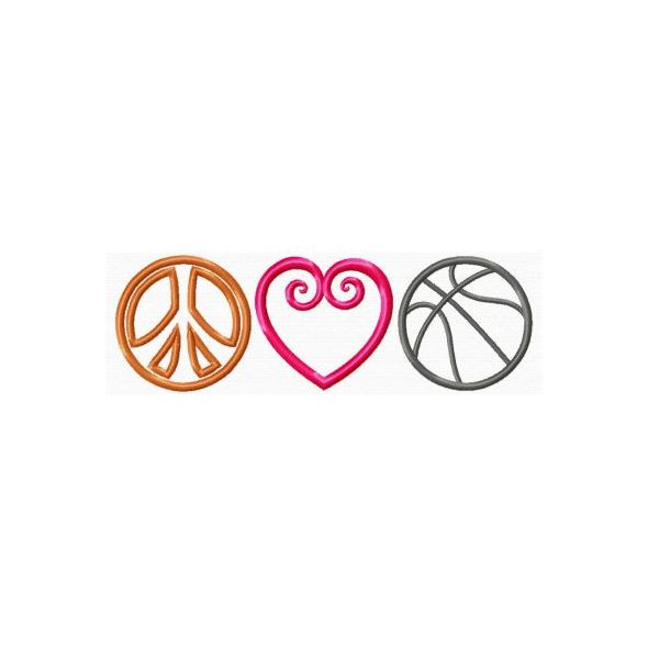 Peace Love and Basketball Snap Shot