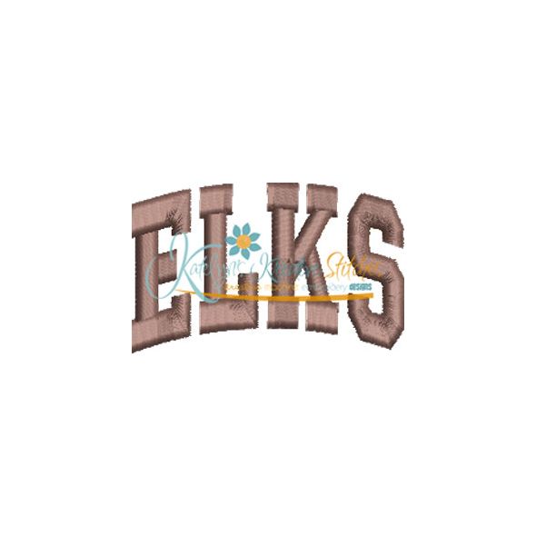 Elks Arched 4x4 Satin Snap Shot