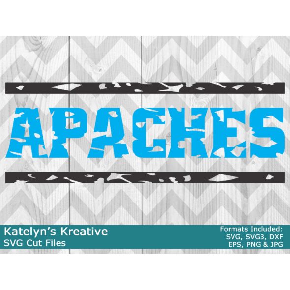 Apaches Distressed SVG Files