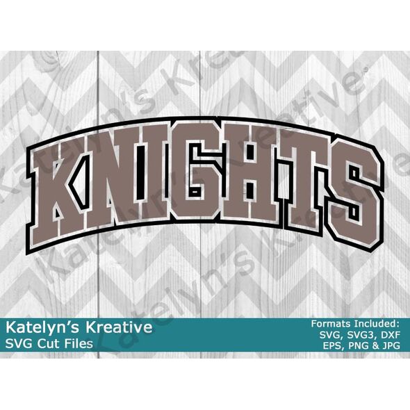Knights Arched SVG Cut Files