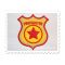 Firefighter Badge Applique