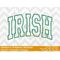 Irish Arched Applique Embroidery