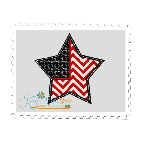 Star Flag Applique
