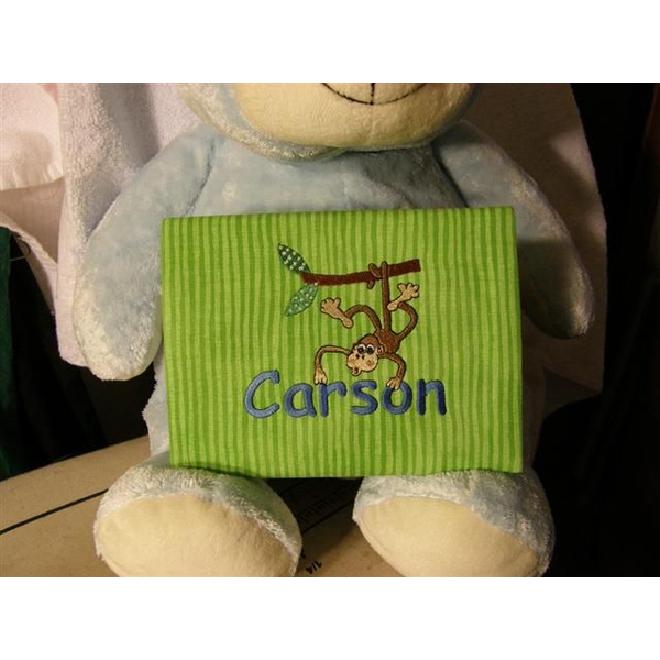 Covered Photo Album - (Embroidery Design is not one of ours)