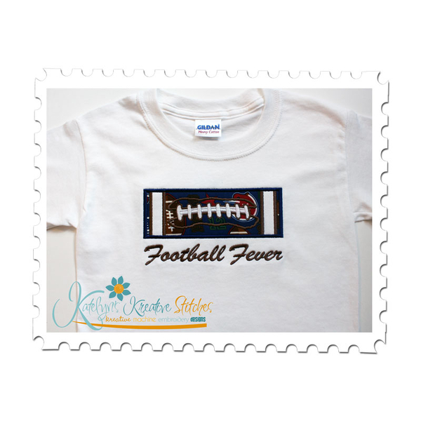 Football Applique Block