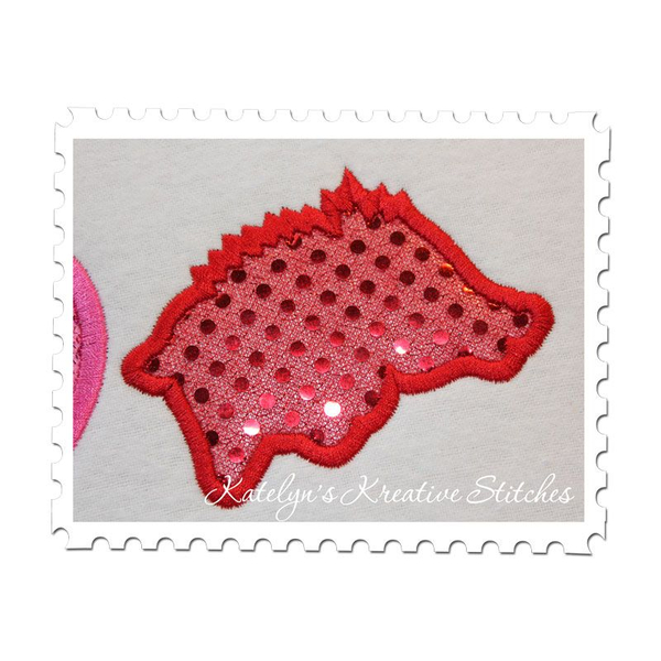 Peace Love and Hog Close Up