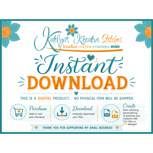 Avatar Fill Stitch Embroidery Font - 5 Sizes