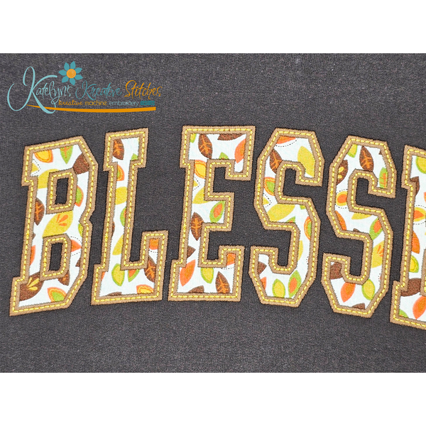 Blessed Arched Embroidery, 3 image