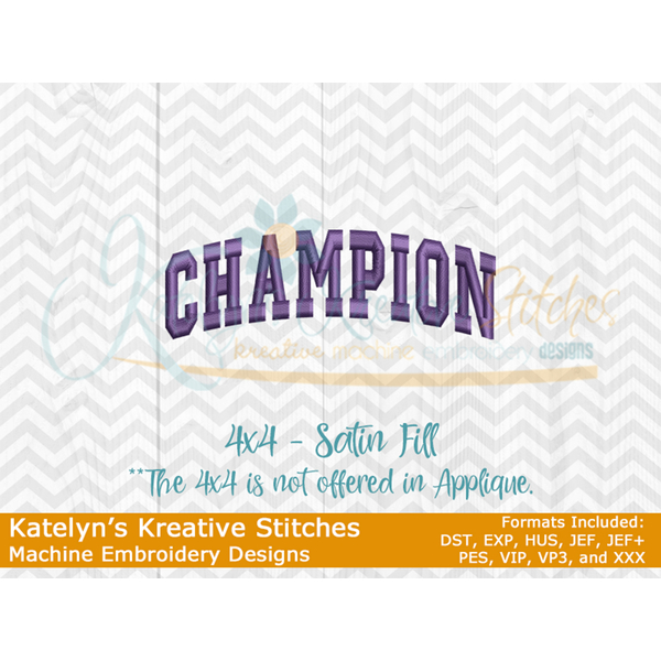 Champion Arched Embroidery, 2 image
