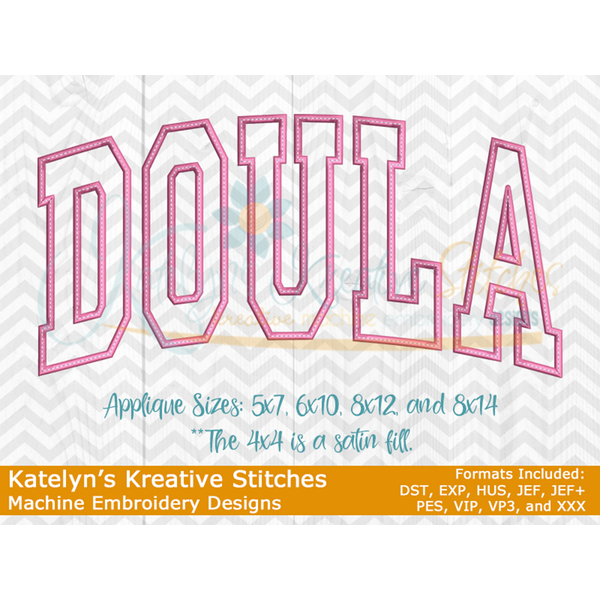 Doula Arched Embroidery