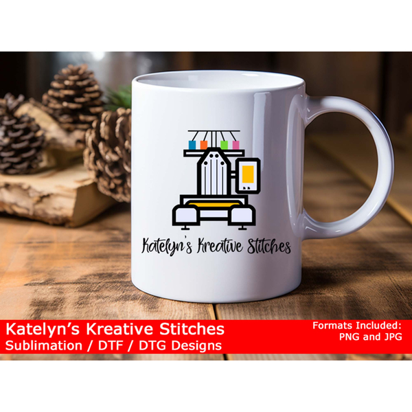 Embroidery Life Icon (ver 2) - Sublimation / DTF