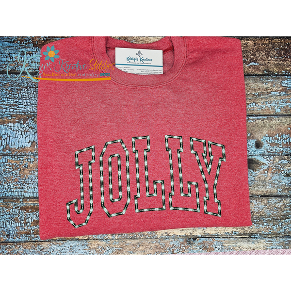 Jolly Arched Embroidery