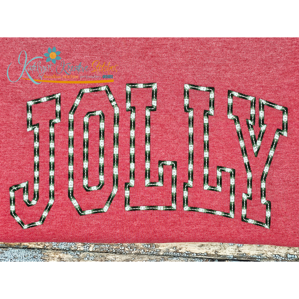 Jolly Arched EmbroideryJolly Arched Embroidery