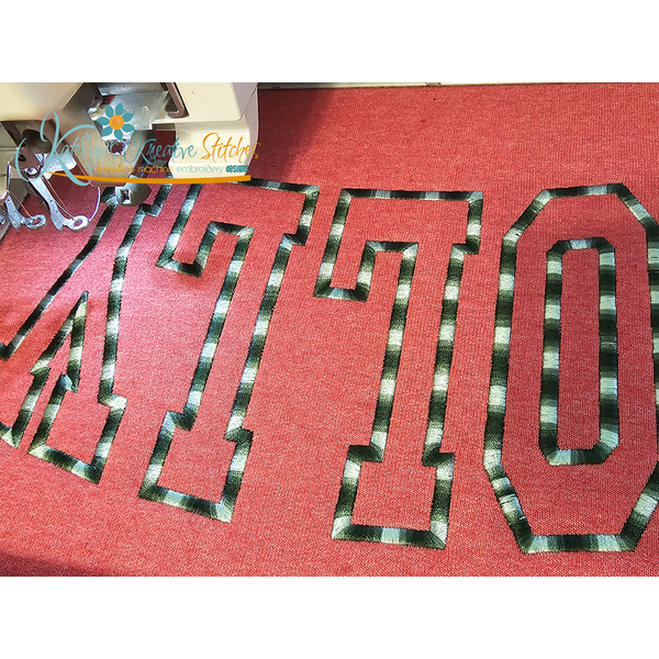 Jolly Arched Embroidery