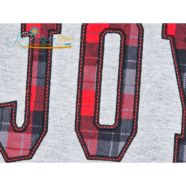 Joy Arched Embroidery