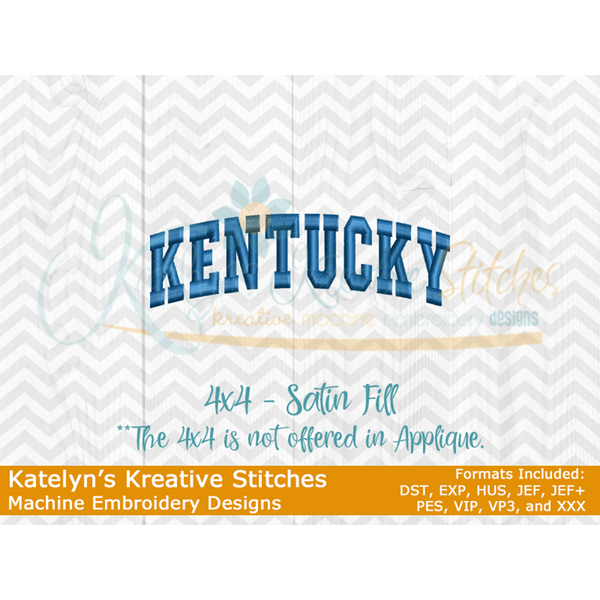 Kentucky Arched Embroidery, 2 image