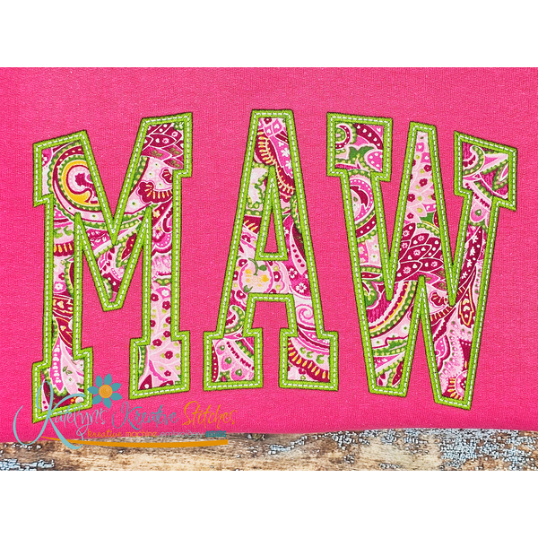 Maw Arched Embroidery, 2 image