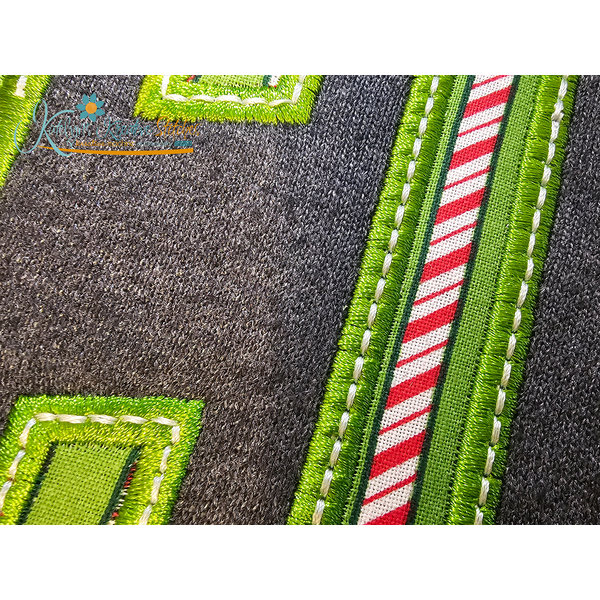 Mrs. Claus Arched Embroidery