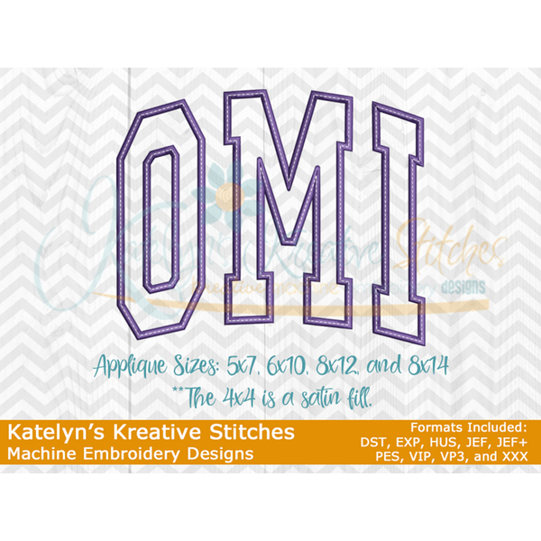 OMI Arched Embroidery