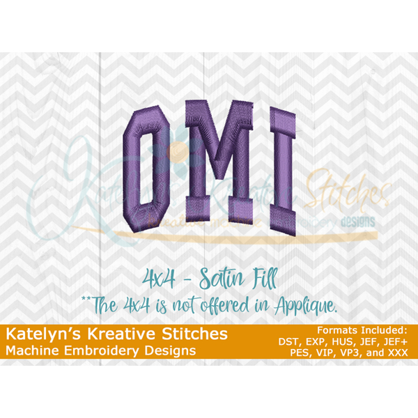 OMI Arched Embroidery