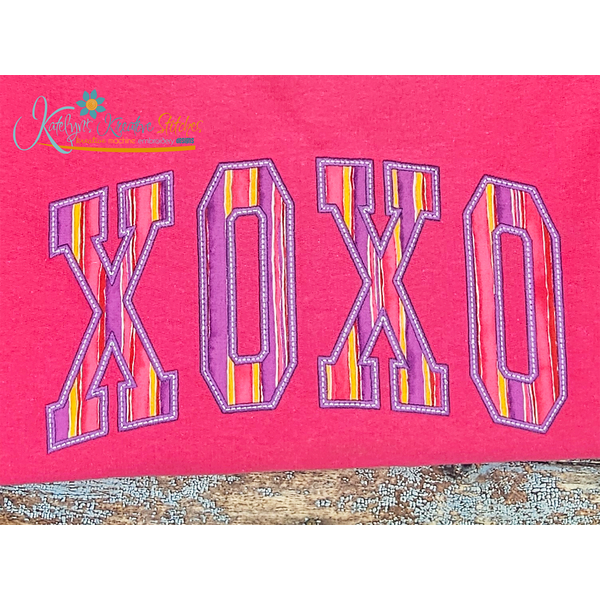 XOXO Arched Embroidery, 2 image