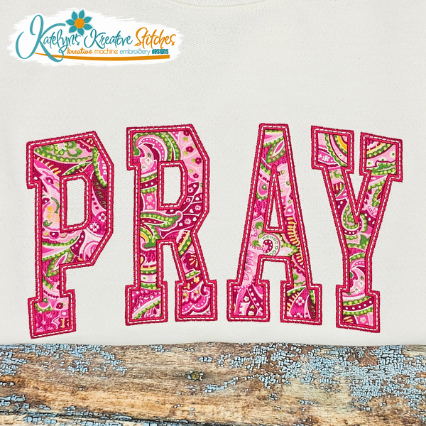 Pray Arched Embroidery, 2 image
