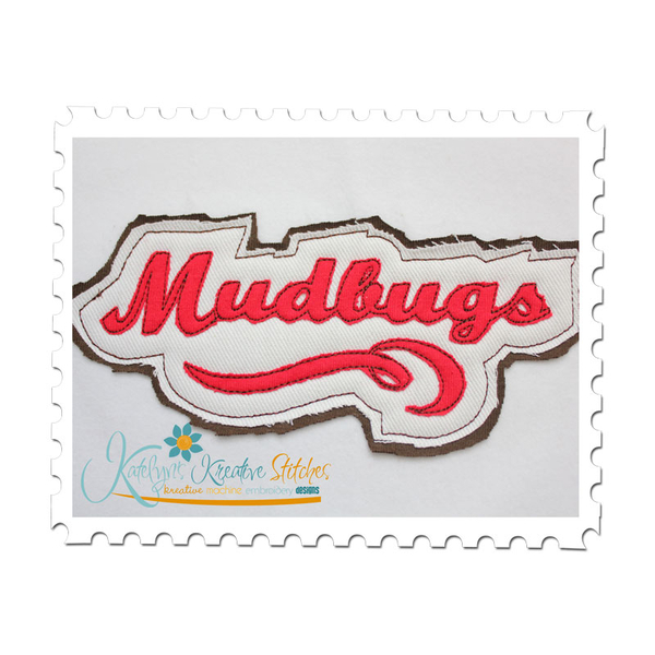 Mudbugs Distressed Applique
