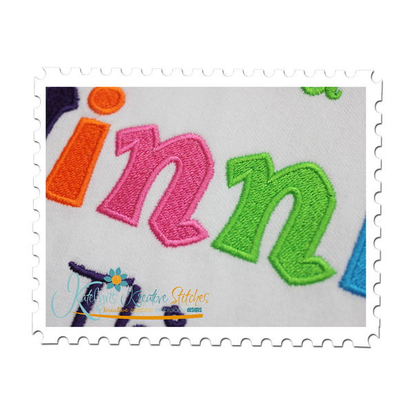 It's a Ninnie Thing Fill Stitch Close Up (5x7)
