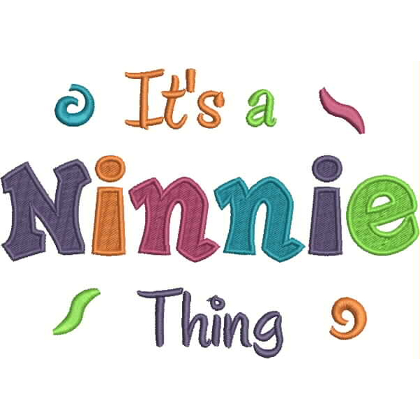 It's a Ninnie Thing Fill Stitch Snap Shot (5x7)