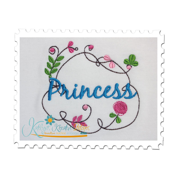 Springtime Princess Frame