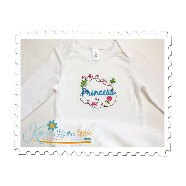 Springtime Princess Frame