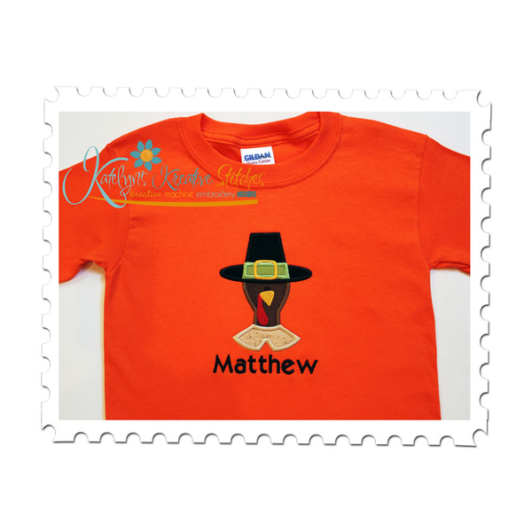 Turkey Head Applique