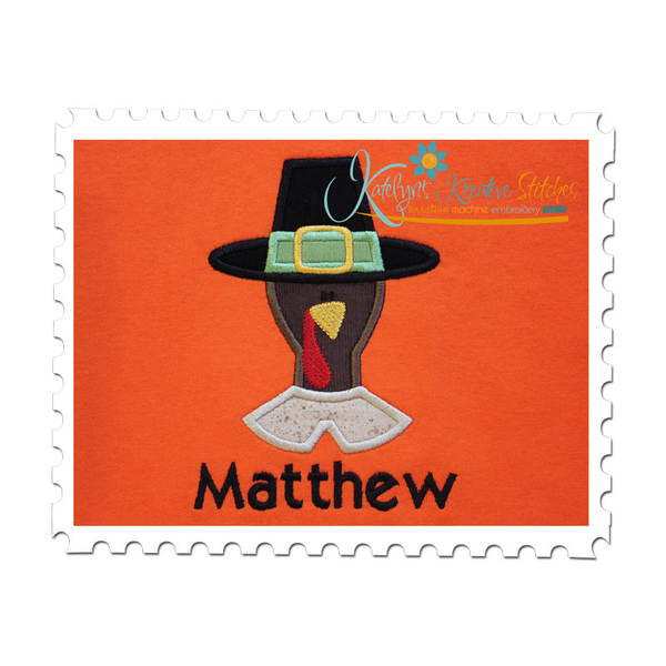Turkey Head Applique