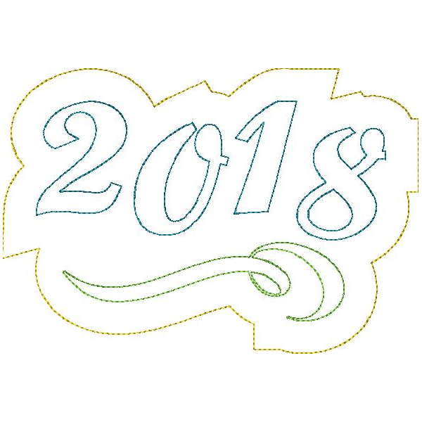 2018 Distressed Applique Snap Shot