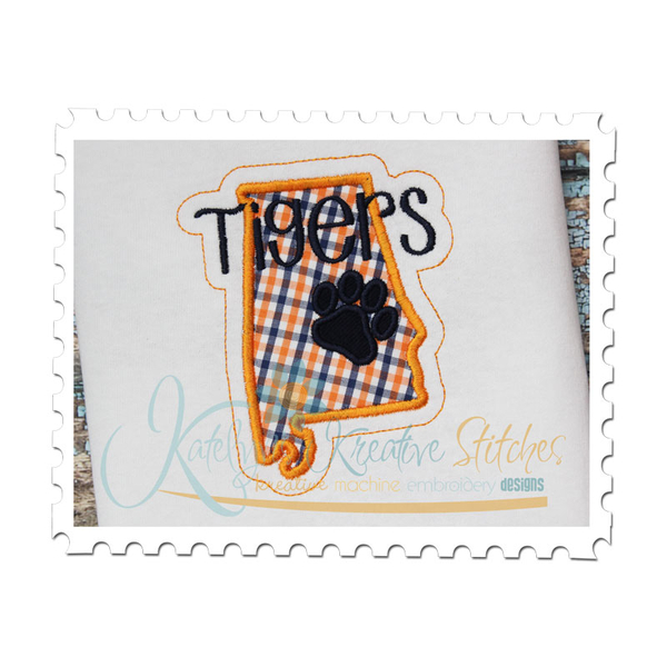 Alabama State Applique 2 Close Up