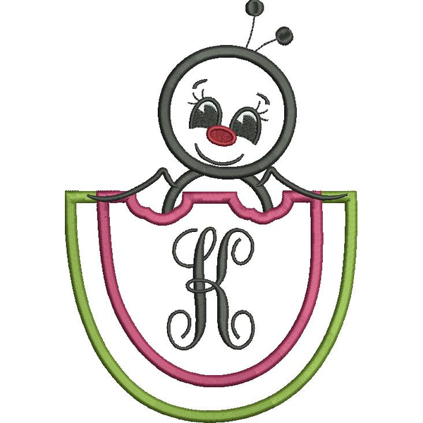 Any Watermelon Applique without Seeds Snap Shot