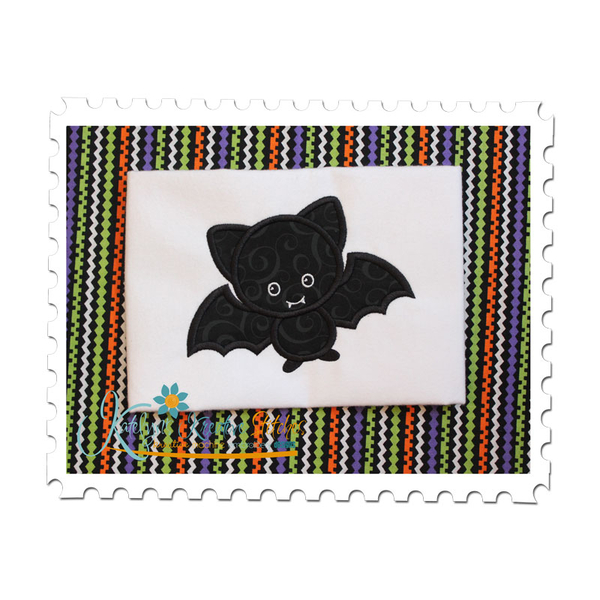Black Bat Applique Black Bat Applique