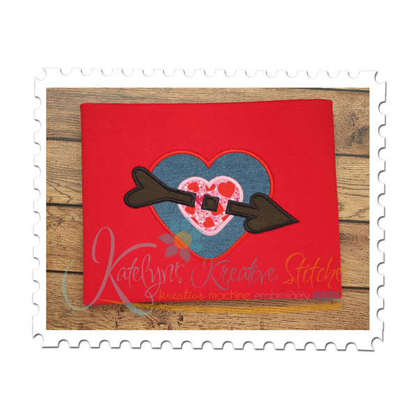 Heart Target Applique