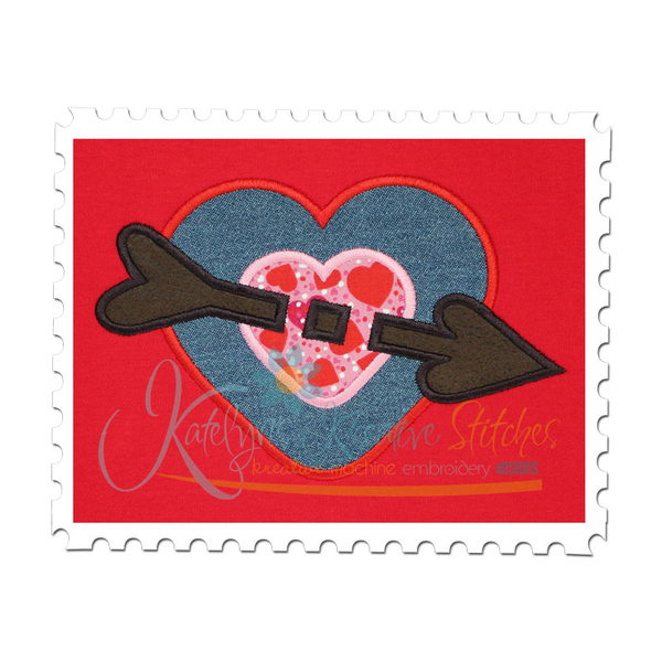 Heart Target Applique